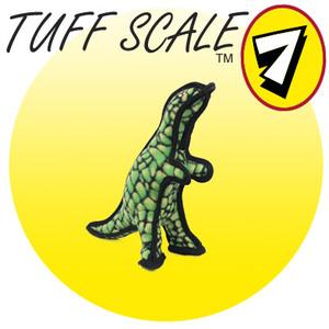 Tuffy T-Rex Dinosaur Jr High Quality Dog Toy - Durable Dog Toy for Medium Sized Dogs - Tuffie Toys